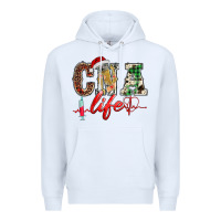White christmas certified nurse  assistant life Premium Hoodie - BarkalooDesign