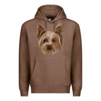 Chestnut yorkie Premium Hoodie - Jasminsmagicworld