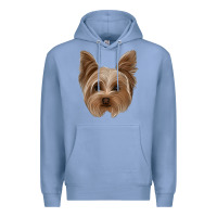Colony Blue yorkie Premium Hoodie - Jasminsmagicworld