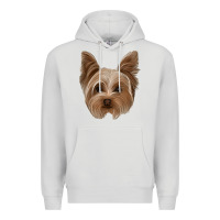 Dove Grey yorkie Premium Hoodie - Jasminsmagicworld