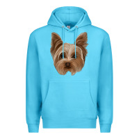 Ocean Blue yorkie Premium Hoodie - Jasminsmagicworld