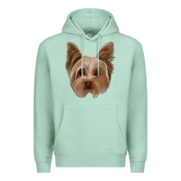 Seafoam yorkie Premium Hoodie - Jasminsmagicworld