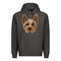 Smoke yorkie Premium Hoodie - Jasminsmagicworld