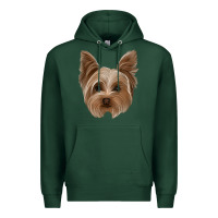 Sports Green yorkie Premium Hoodie - Jasminsmagicworld
