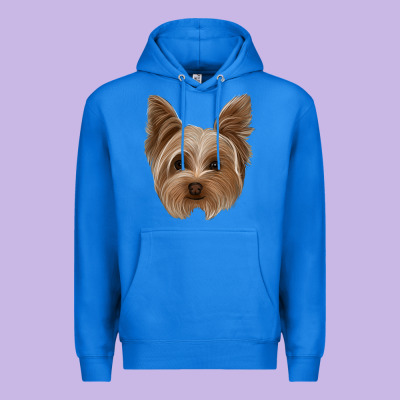 Yorkie Premium Hoodie Designed By Jasminsmagicworld