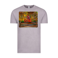 Vintage Zinc Farm Life Rooster Vintage Tee - CowhideDigitalArt