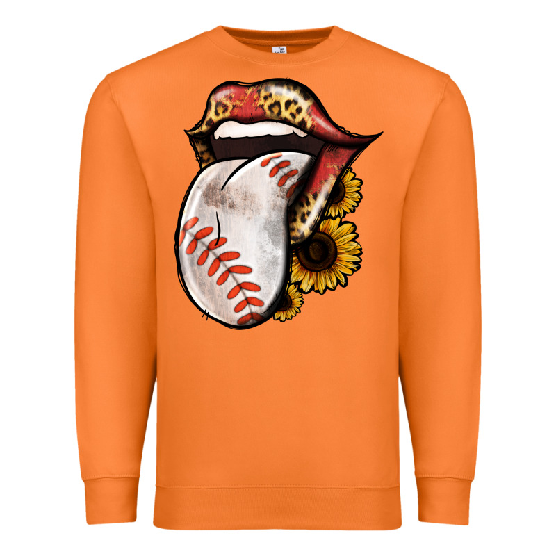 Baseball Tongue Premium Sweatshirt by Jasminsmagicworld | Teevron