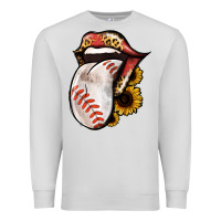 Dove Grey Baseball Tongue Premium Sweatshirt - Jasminsmagicworld