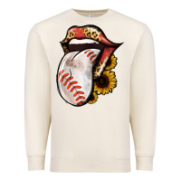 Sandshell Baseball Tongue Premium Sweatshirt - Jasminsmagicworld