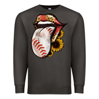 Smoke Baseball Tongue Premium Sweatshirt - Jasminsmagicworld