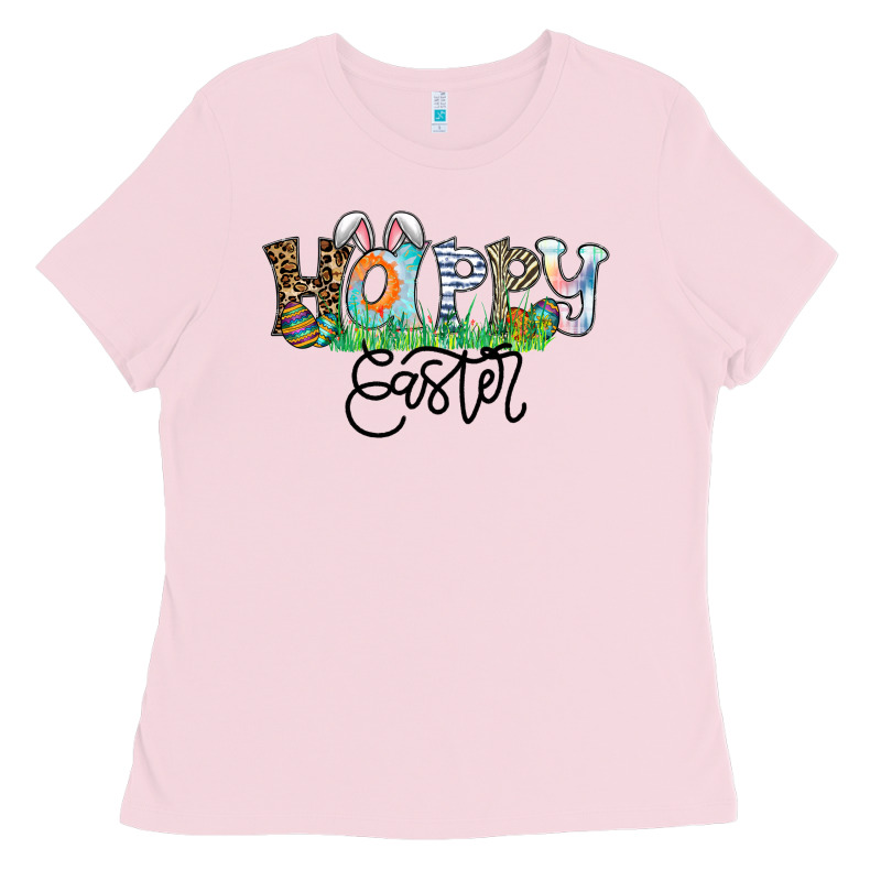 Happy Easter Ladies Tee by CowhideDigitalArt | Teevron