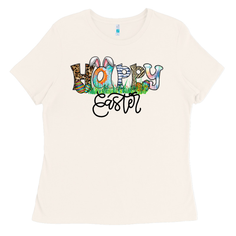 Happy Easter Ladies Tee by CowhideDigitalArt | Teevron