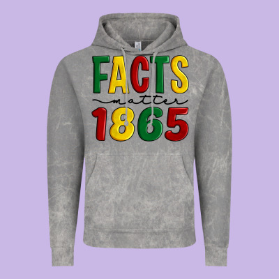 Facts Matter 1865 Vintage Hoodie Designed By Artiststas