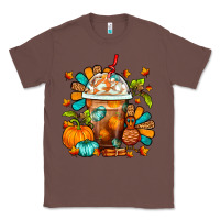 Chestnut Thanksgiving Frappe Coffee Classic Tee - FaDigitalArtStudio