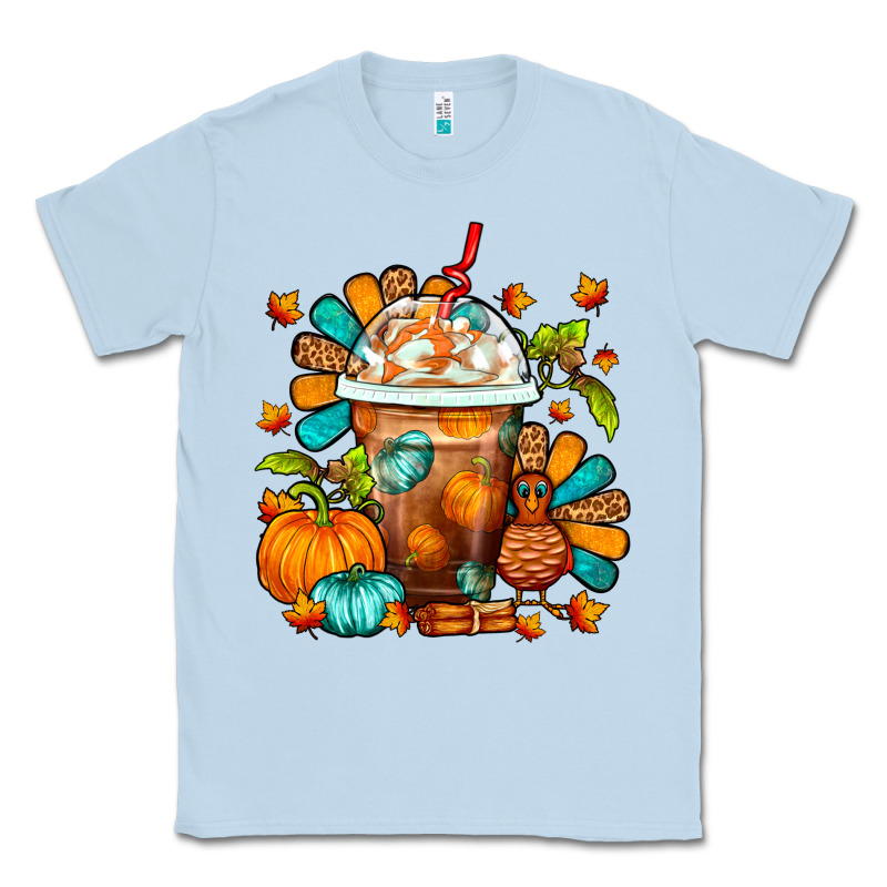 Thanksgiving Frappe Coffee Classic Tee by FaDigitalArtStudio | Teevron