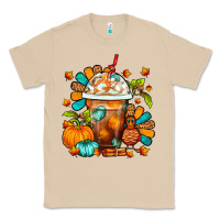 Mushroom Thanksgiving Frappe Coffee Classic Tee - FaDigitalArtStudio