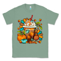 Sage Thanksgiving Frappe Coffee Classic Tee - FaDigitalArtStudio