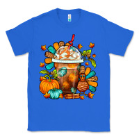True Royal Thanksgiving Frappe Coffee Classic Tee - FaDigitalArtStudio