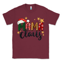 Burgundy mama Claus Christmas Classic Tee - BarkalooDesign
