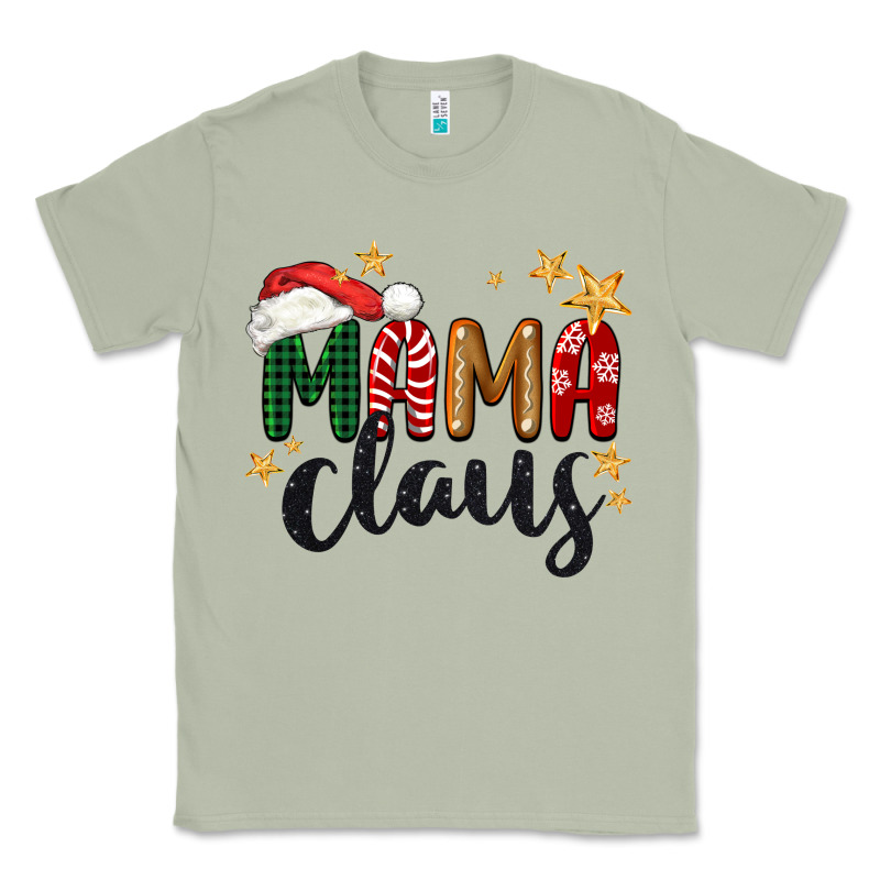 Mama Claus Christmas Classic Tee by BarkalooDesign | Teevron
