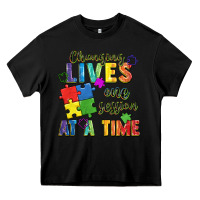 Black Changing lives one session at a time Heavy Core Tee - FaDigitalArtStudio