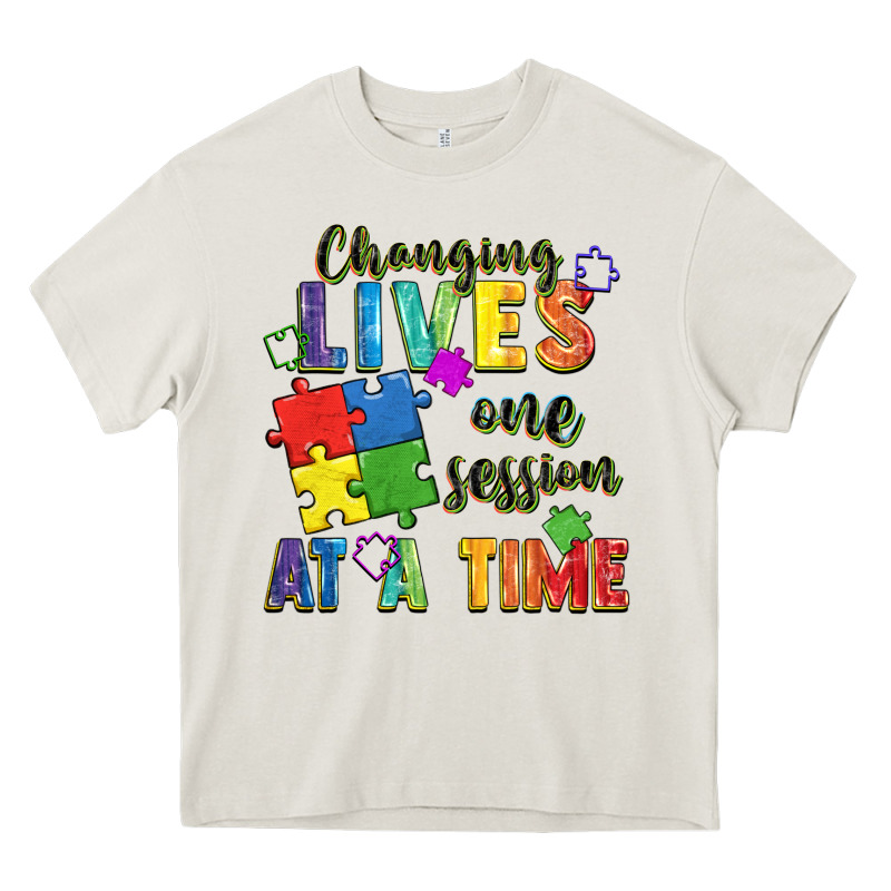 Changing Lives One Session At A Time Heavy Core Tee by FaDigitalArtStudio | Teevron