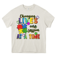 Cream Changing lives one session at a time Heavy Core Tee - FaDigitalArtStudio