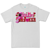 Dove Grey heart breaker Premium Tee - FaDigitalArtStudio
