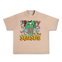 Burro Spooky Season Urban Heavy Tee - CowhideDigitalArt