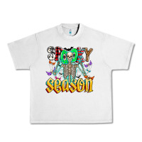 Lunar Rock Spooky Season Urban Heavy Tee - CowhideDigitalArt