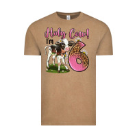 Vintage Coffee holy cow i'm 6 years old Vintage Tee - LillyAllenDesigns