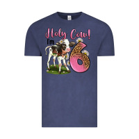 Vintage Denim holy cow i'm 6 years old Vintage Tee - LillyAllenDesigns