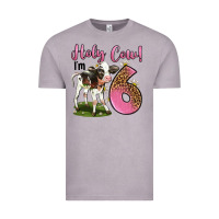 Holy Cow I'm 6 Years Old Vintage Tee | Teevron