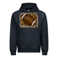 Navy leopard american football backround Urban Hoodie - RanaPortraitStore