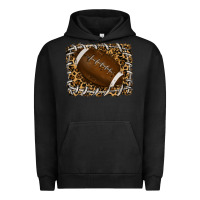 Pigment Black leopard american football backround Urban Hoodie - RanaPortraitStore