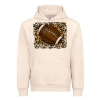 Sandshell leopard american football backround Urban Hoodie - RanaPortraitStore