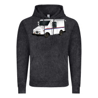 Vintage Black mail truck Vintage Hoodie - Artiststas