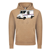 Vintage Coffee mail truck Vintage Hoodie - Artiststas