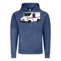 Vintage Denim mail truck Vintage Hoodie - Artiststas