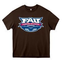 Chocolate Brown us, owls, fau Heavy Core Tee - DesigneFamous