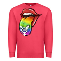 Cardinal Pride LGBT Sign Tongue Premium Sweatshirt - Jasminsmagicworld