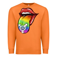 Carrot Pride LGBT Sign Tongue Premium Sweatshirt - Jasminsmagicworld