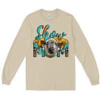 Mushroom Western Show Mom Sheep Long Sleeve Tee - LillyAllenDesigns