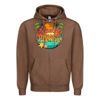 Chestnut beach please Zipper Hoodie - Jasminsmagicworld