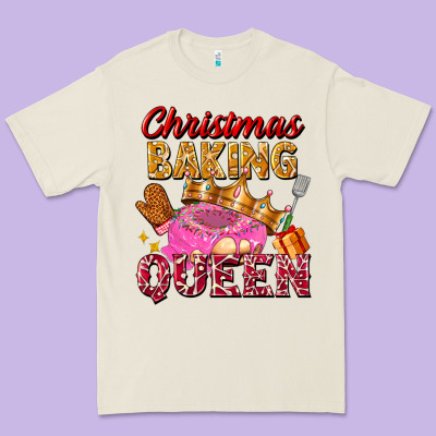 Christmas Baking Queen Premium Tee Designed By Fadigitalartstudio