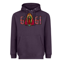 Plum Gigi Lady Of Guadalupe Heavyweight Hoodie - Jasminsmagicworld