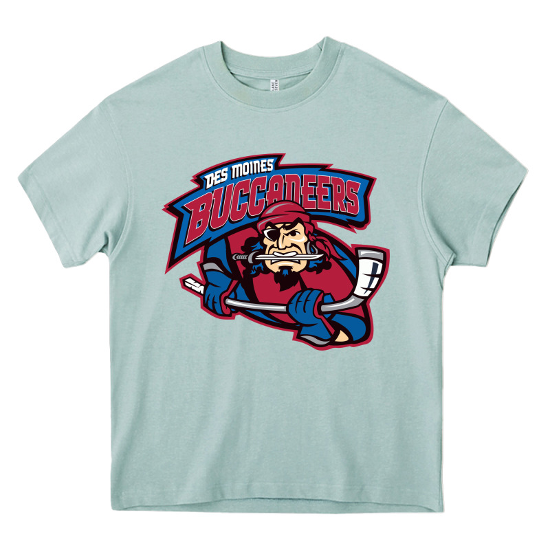 Us, Buccaneers, Des Moines Art Heavy Core Tee by DesigneFamous | Teevron