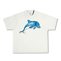 Pistachio dolphin dwe Urban Heavy Tee - CowhideDigitalArt