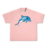 Salmon dolphin dwe Urban Heavy Tee - CowhideDigitalArt