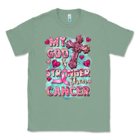 Sage My God is stronger than Cancer Classic Tee - FaDigitalArtStudio